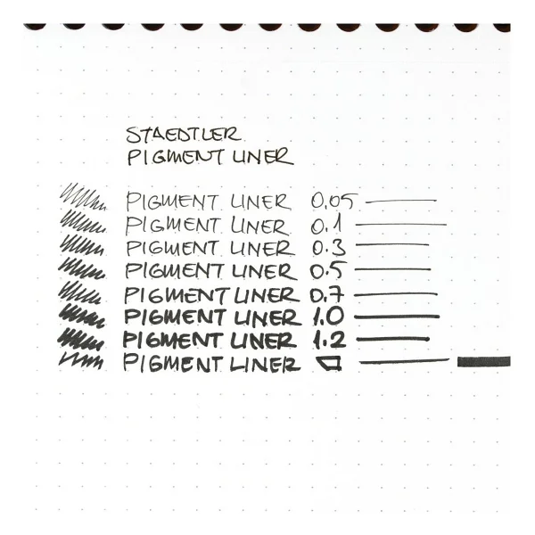 Staedtler Pigment Liner 8'li Çizim Kalemi - Görsel 2