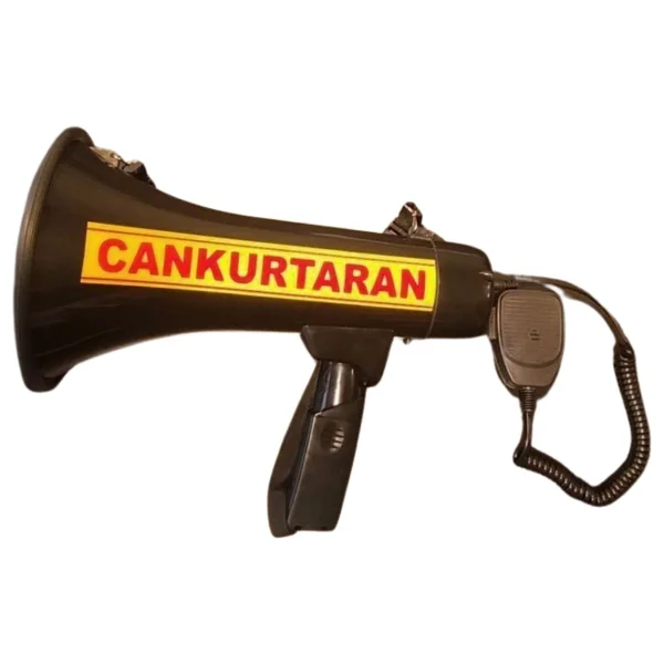 Captain Cousto Cankurtaran Megafon - Mayklı- Şarjlı- 120 Watt - Görsel 2