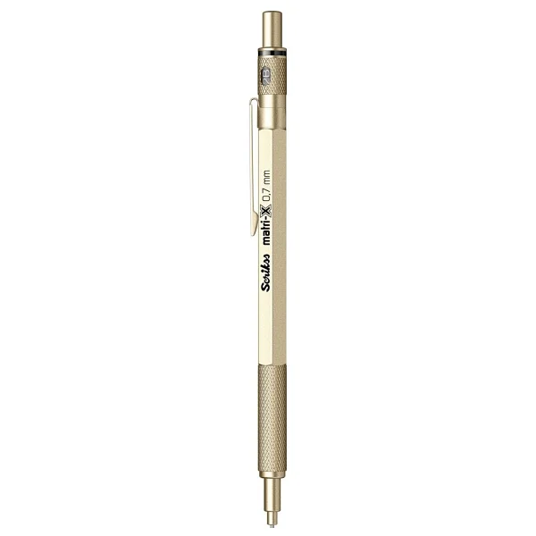 Scrikss Matri-X Metalik Altın 0.7 Mm Versatil Uçlu Kalem - Görsel 2