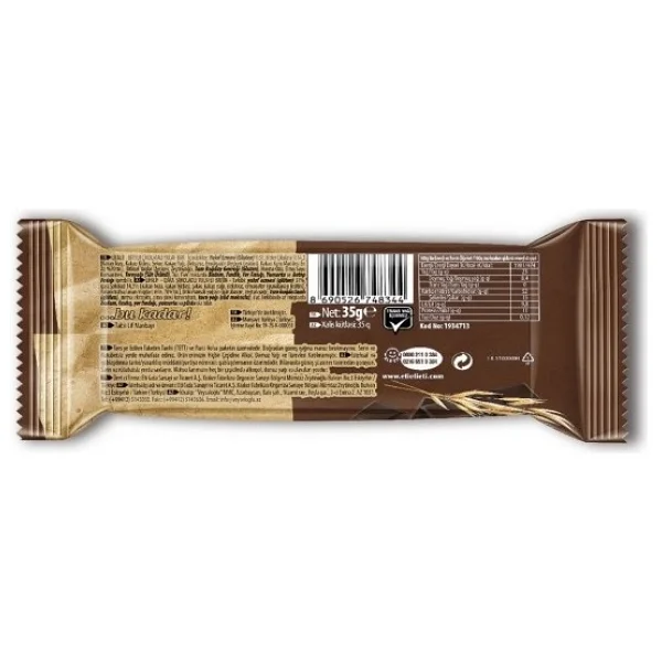 Eti Lifalif Bitter Çikolatalı Yulaf Bar 35 Gr 16'lı - Görsel 4
