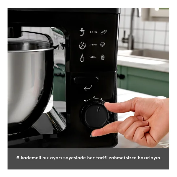 Karaca Maestrochef Stella 1500 W 5 Lt Hamur Yoğurma Makinesi - Görsel 5
