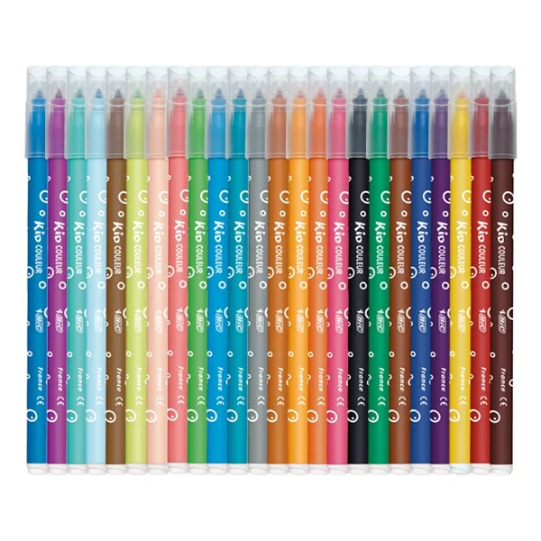 Bic Kid Couleur Ultra Yıkanabilir 24'lü Keçeli Kalem Seti - Görsel 4