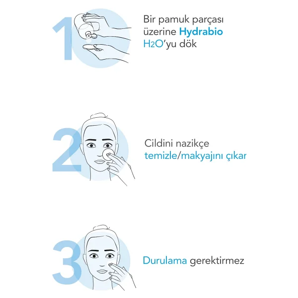 Bioderma Hydrabio H2o Micellar 500 Ml Yüz Temizleme Suyu - Görsel 9