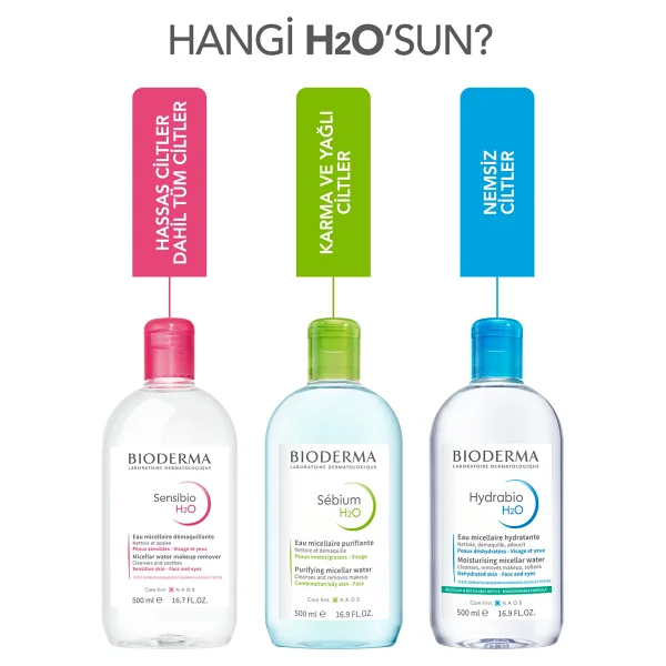 Bioderma Hydrabio H2o Micellar 500 Ml 2 Adet Yüz Temizleme Suyu - Görsel 6