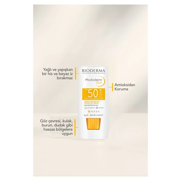 Bioderma Photoderm 8 Gr 50 Faktör Stick Güneş Kremi - Görsel 5