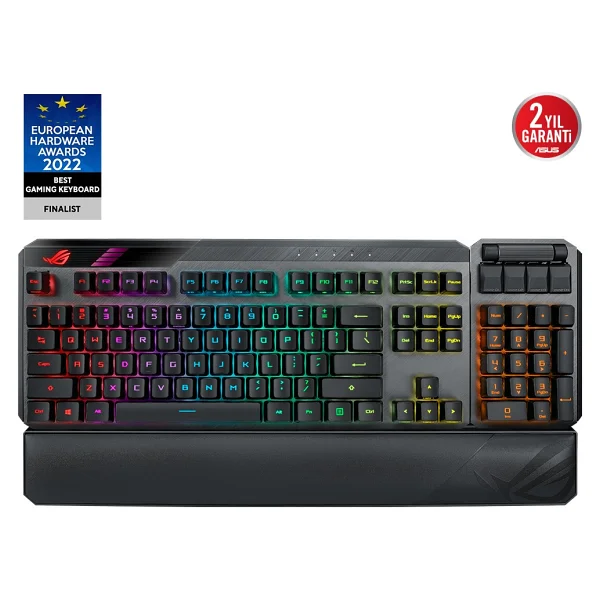 Asus Rog Claymore Iı RGB Red Switch Kablolu/Kablosuz Mekanik Oyuncu Klavyesi - Görsel 5