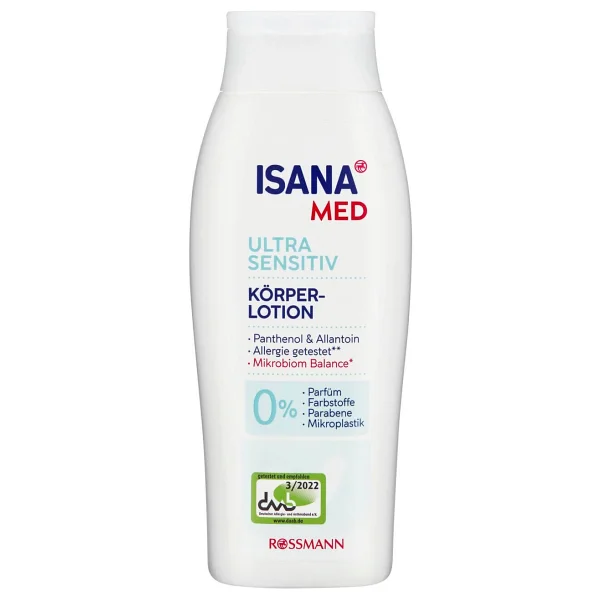 Isana Med Vücut Losyonu Nemlendirici Etkiyle 250 Ml Hassas Ciltler İçin Özel - Görsel 4