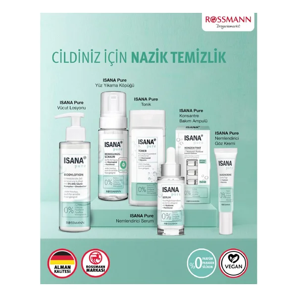 Isana Pure Niacinamide 150 Ml Yüz Temizleme Köpüğü - Görsel 3