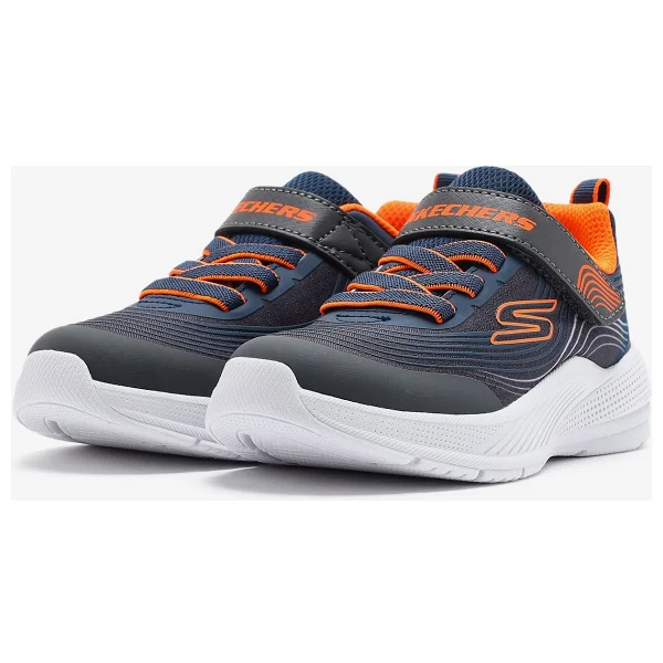Skechers Microspec Advance 403926n Nvor Lacivert Bebek Spor Ayakkabı - Görsel 4
