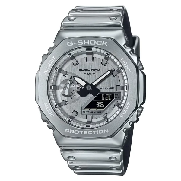 Casio G-Shock G-Steel GM-2100YM-8ADR Gümüş Erkek Kol Saati