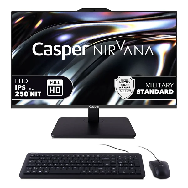 Casper Nirvana A80.1362-Df00x-V-S İ7-13620h 32 GB 1 TB SSD UHD Graphics 23.8" Full HD All İn One PC - Görsel 8