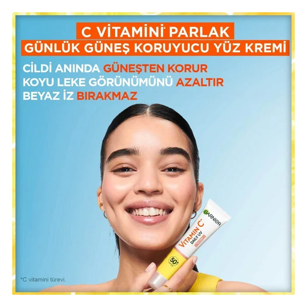 Garnier C Vitamini Görünmez Doku 40 Ml 50 Faktör Güneş Kremi - Görsel 3
