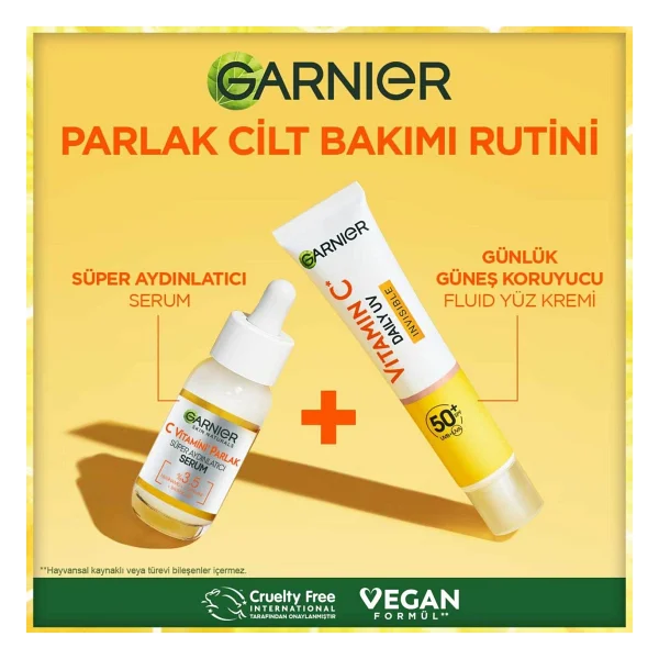 Garnier C Vitamini Görünmez Doku 40 Ml 50 Faktör Güneş Kremi - Görsel 8