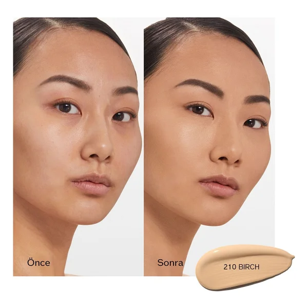Shiseido Synchro Skin Self-Refreshing Spf 30 210 Birch 30 Ml Likit Fondöten - Görsel 3