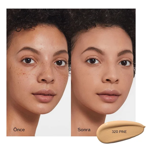 Shiseido Synchro Skin Self-Refreshing Spf 30 320 Pine 30 Ml Likit Fondöten - Görsel 3