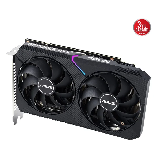 Asus RTX 3050 Dual-Rtx3050-O8g-V2 128 Bit Gddr6 8 GB Ekran Kartı - Görsel 6