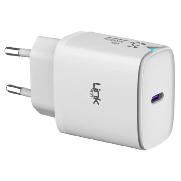Linktech C310 25 W Beyaz Hızlı Şarj Adaptörü - Görsel 2