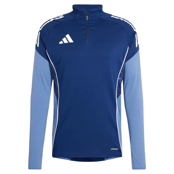 Adidas Tiro 25 Competition Training Jı6546 Yarım Fermuarlı Mavi Erkek Eşofman Üstü - Görsel 3