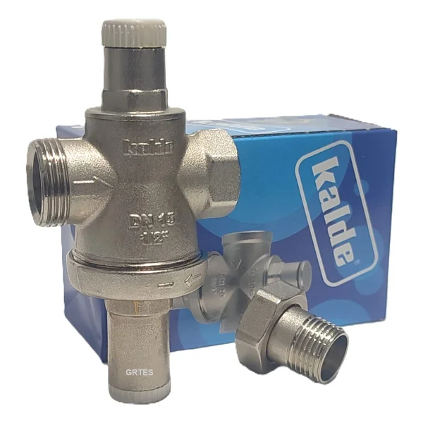 Kalde 1/2" Dn15 Rekorlu Su Basınç Düşürücü - Pressure Reducing Valves - Görsel 2