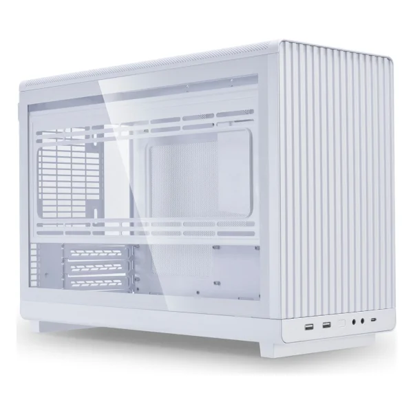 Lian Li Dan Case A3 Glass Edition Fansız Beyaz Micro Atx Bilgisayar Kasası - Görsel 2