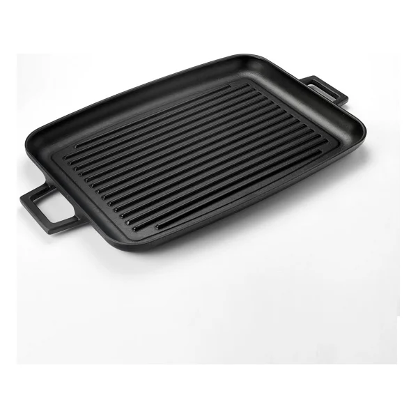 Lava Metal Kulplu 31x42 Cm Döküm Grill Fırın Tepsisi - Görsel 2