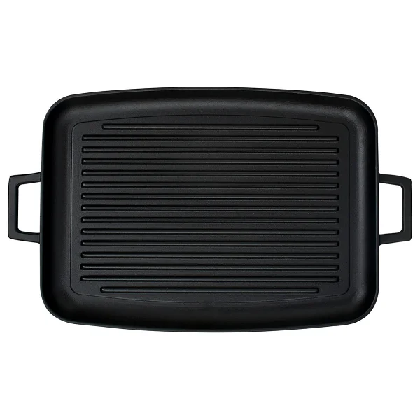 Lava Metal Kulplu 31x42 Cm Döküm Grill Fırın Tepsisi - Görsel 3
