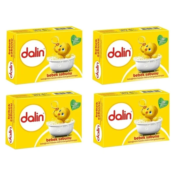 Dalin Klasik Bebek Sabunu 100 Gr 4 Adet - Görsel 2