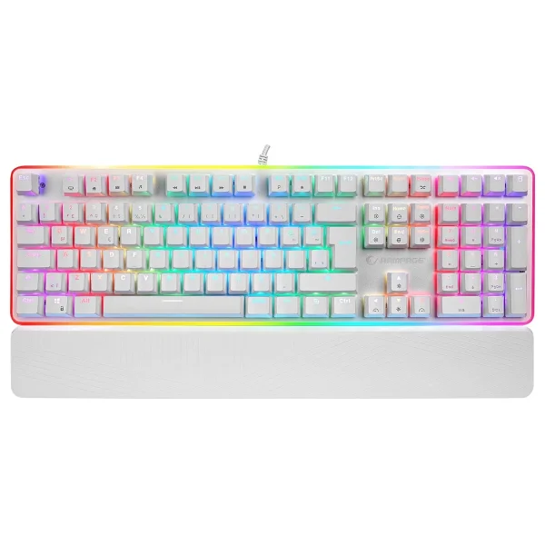 Rampage Ultimate Kb-R96 RGB Optical Switch Kablolu Mekanik Oyuncu Klavyesi - Görsel 2