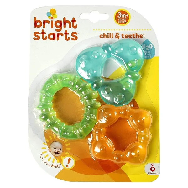 Bright Starts Üçlü Yüzük Sulu Dişlik - Görsel 2