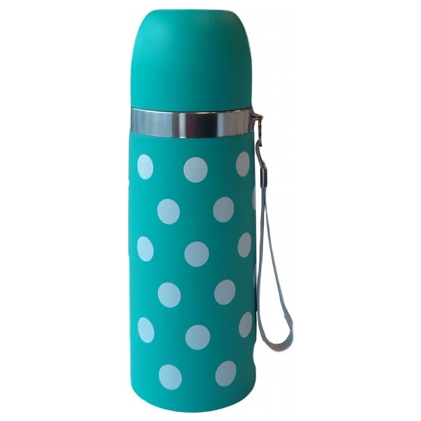 Sema Baby Puantiyeli Mavi Termos 350 Ml - Görsel 4