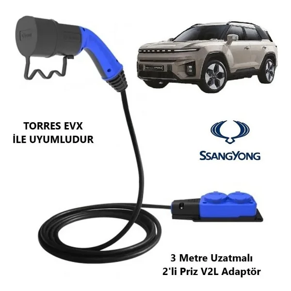 Bemis 2'li Priz Uzatma V2l Adaptör - Hyundai/Kia Uyumlu - Görsel 3