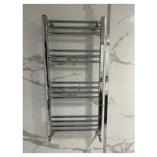 Şimaş 50x100 Cm 14 Borulu Düz Krom Havlupan - Görsel 3