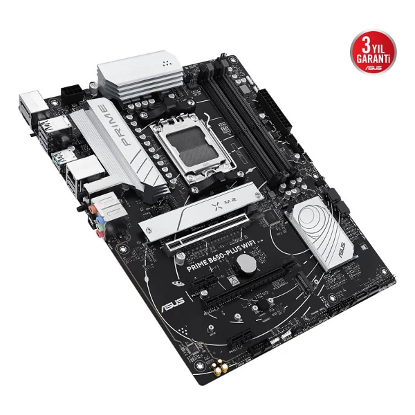 Asus Prime B650-Plus Wi-Fi AMD Am5 DDR5 Atx Anakart - Görsel 4