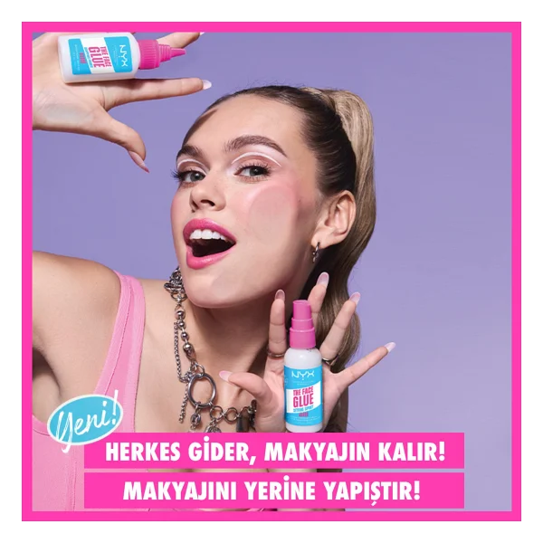 Nyx Professional Makeup Face Glue Nemlendirici 35 Ml Makyaj Bazı - Görsel 6