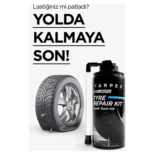 Carpex 300 Ml Lastik Tamir Kiti Sprey - Görsel 4