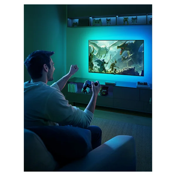 Govee AI Sync Box 2 Rgbıc H6604 55-65 İnç TV Arkası LED Aydınlatma - Görsel 3