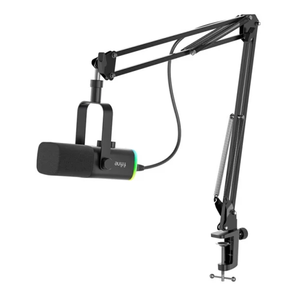 Fifine Ampligame Am8t Xlr/USB RGB Dinamik Mikrofon Seti - Görsel 9