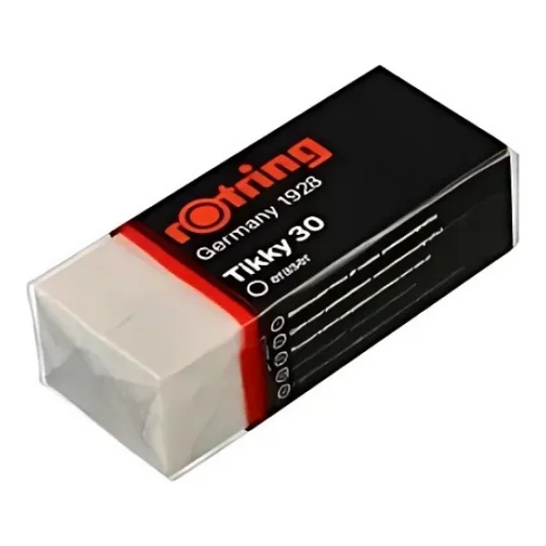 Rotring Rotring Tikky 30 Silgi, Beyaz Iz Bırakmayan, Tozsuz Silme - Tikky 30 Beyaz - Görsel 2