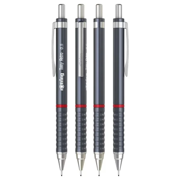 Rotring Tikky Retro Gri 0.5 Mm Versatil Uçlu Kalem - Görsel 7