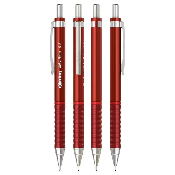Rotring Tikky Retro Kırmızı 0.5 Mm Versatil Uçlu Kalem - Görsel 7
