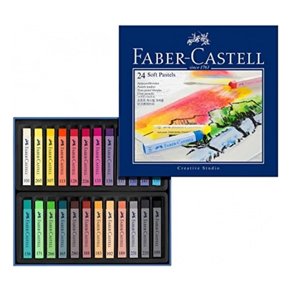 Faber-Castell Creative Studio Soft Mini 72'li Toz Pastel Boya - Görsel 3