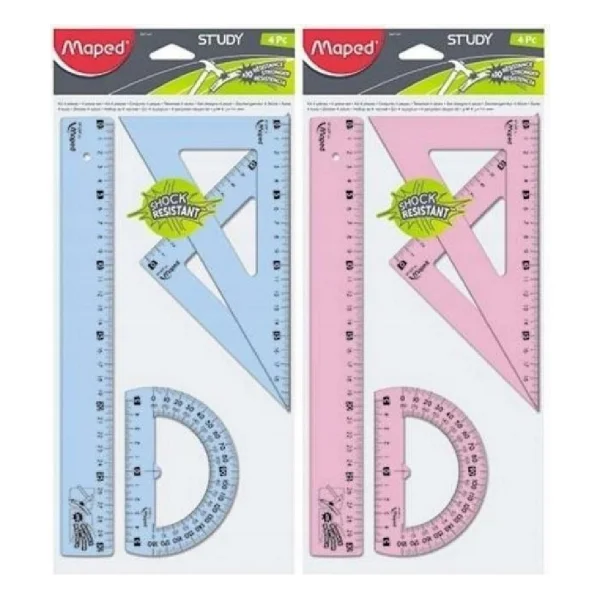 Maped Study 4 Parça 30 Cm Çizim Seti - Görsel 3