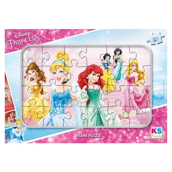 Ks Games Princess 24 Parça Frame Puzzle Pr704 - Görsel 3