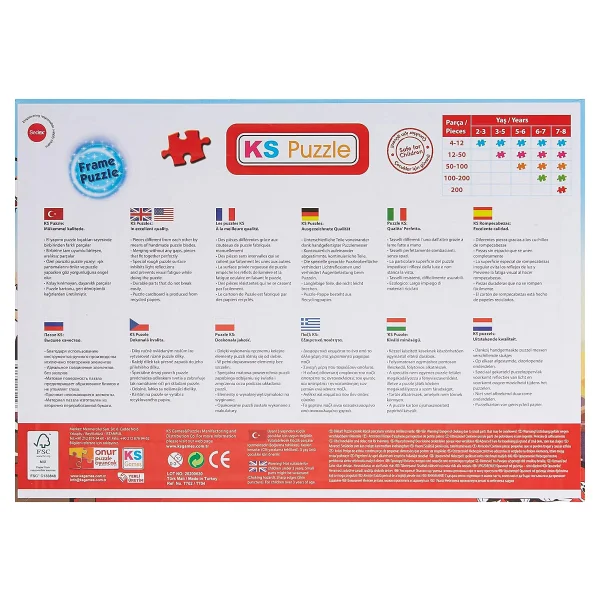 Ks Games Princess 24 Parça Frame Puzzle Pr704 - Görsel 2