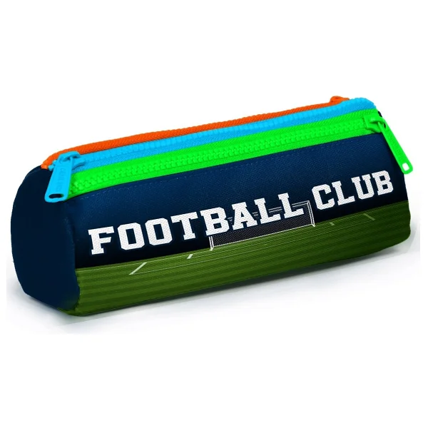 Coral High 22095 Futbol Desenli 3 Bölmeli Kalemlik - Görsel 3
