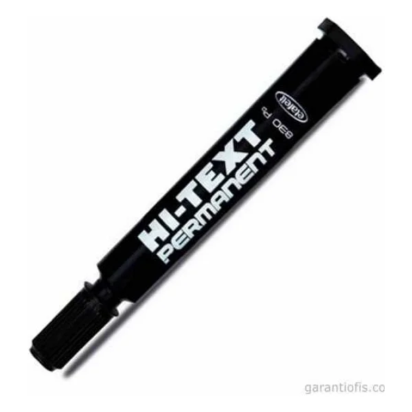 Hı-Text 830 Pb Siyah Permanent Koli Kalemi - Görsel 4