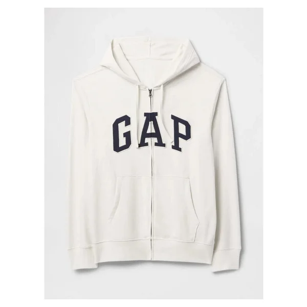 Gap Logo 868454 Kapüşonlu Tam Fermuarlı Erkek Sweatshirt - Görsel 2