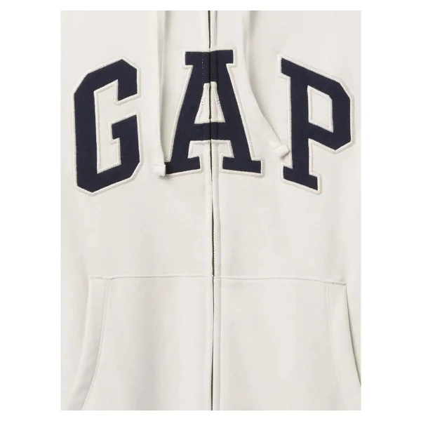 Gap Logo 868454 Kapüşonlu Tam Fermuarlı Erkek Sweatshirt - Görsel 3