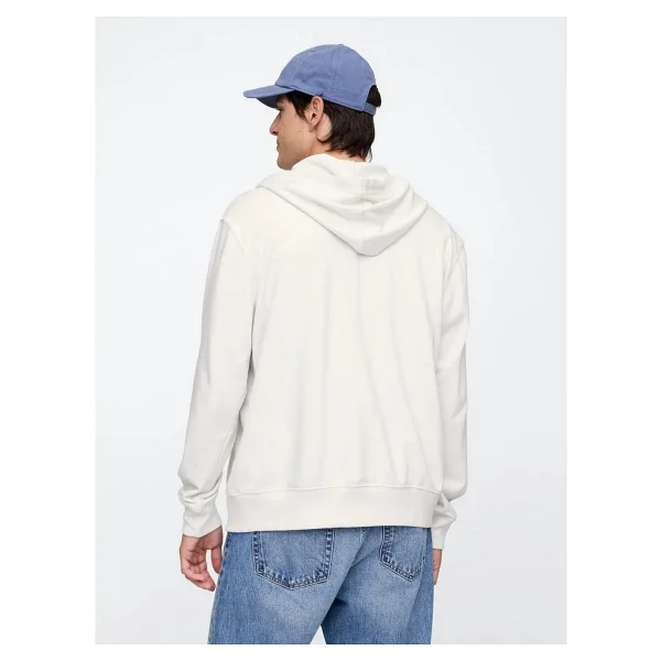 Gap Logo 868454 Kapüşonlu Tam Fermuarlı Erkek Sweatshirt - Görsel 4