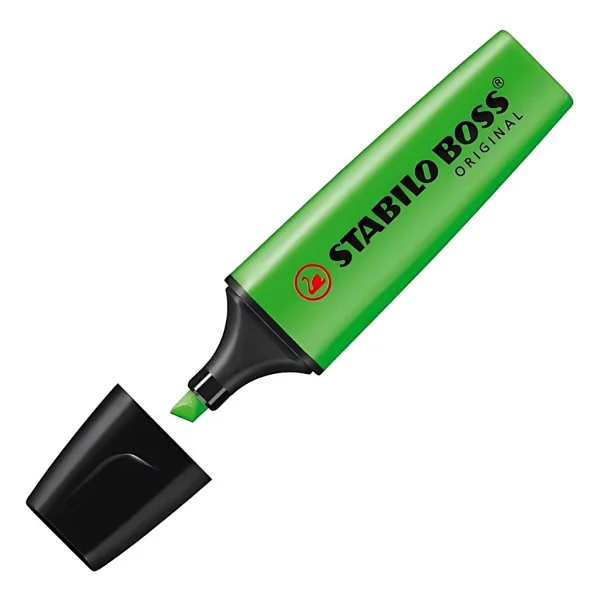 Stabilo Boss Original Yeşil Fosforlu Kalem - Görsel 5